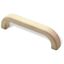 Immagine di maniglie s-s301 mm. 96 acero grezzo 107 a:14 h:29 int:96                                                                                           