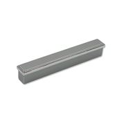 Immagine di maniglie s-sm8111 mm. 64 pl cromo l/arg. alu 80 a:10,5 h:12,5 int:64                                                                                           