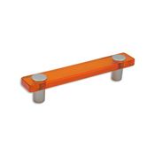 Immagine di maniglie s-sm8119i mm. 96 pl arancione/arg. 126 a:20 h:26,5 int:96                                                                                           