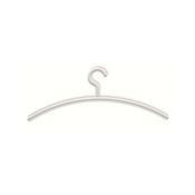 Immagine di ometti s-0498 mm. 450 plastica bianco 450 a:15 h:180                                                                                           