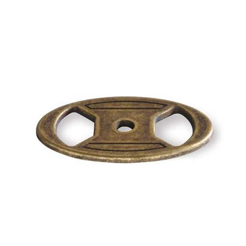 Immagine di piastrine s-1549 mm. 30 metal ottone antico 50 a:30 h:2                                                                                           