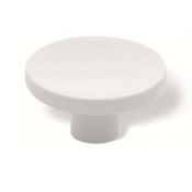 Immagine di pomoli s-0192 mm. 40 plastica bianco 40 a:40 h:21                                                                                           