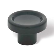 Immagine di pomoli s-0291 mm. 28 plastica testa di moro 28 a:28 h:20                                                                                           