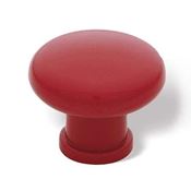 Immagine di pomoli s-0385 mm. 32 plastica rosso 32 a:32 h:27                                                                                           