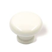 Immagine di pomoli s-0385 mm. 40 plastica bianco 40 a:40 h:30,5                                                                                           