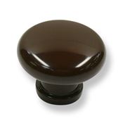 Immagine di pomoli s-0385 mm. 40 plastica marrone 40 a:40 h:30,5                                                                                           