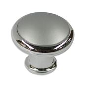 Immagine di pomoli s-0391 mm. 30 plastica cromo l/arg. alu 30 a:30 h:27                                                                                           