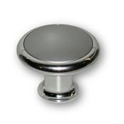 Immagine di pomoli s-0391 mm. 34 plastica cromo l/arg. alu 34 a:34 h:29                                                                                           