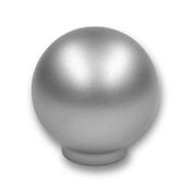 Immagine di pomoli s-0453 mm. 25 plastica argento alu 25 a:25 h:26                                                                                           