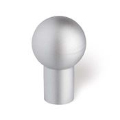 Immagine di pomoli s-0503 mm. 15 plastica argento alu 15 a:15 h:24                                                                                           