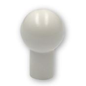 Immagine di pomoli s-0503 mm. 15 plastica bianco 15 a:15 h:24                                                                                           