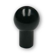 Immagine di pomoli s-0503 mm. 15 plastica nero 15 a:15 h:24                                                                                           