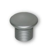 Immagine di pomoli s-0621 mm. 30 plastica argento alu 30 a:30 h:25                                                                                           