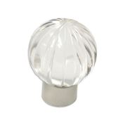 Immagine di pomoli s-0765 mm. 29 plastica opalino/nikel 29 a:29 h:37,5                                                                                           