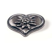 Immagine di pomoli s-1075 mm. 52 metallo argento antico 44 a:52 h:27                                                                                           