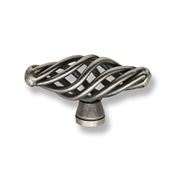 Immagine di pomoli s-1268 mm. 19 metallo ferro anticato 51 a:19 h:34                                                                                           