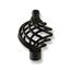 Immagine di pomoli s-1303 mm. 40 metallo nero 40 a:40 h:63                                                                                           
