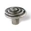 Immagine di pomoli s-1368 mm. 33 metallo ferro anticato 33 a:33 h:23                                                                                           