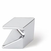 Immagine di pomoli s-1426 mm. 22 metallo cromo lucido 40 a:22 h:30                                                                                           