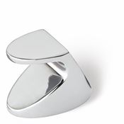 Immagine di pomoli s-1427 mm. 22 metallo cromo lucido 40 a:22 h:30                                                                                           