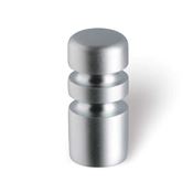 Immagine di pomoli s-1576 mm. 12 metallo argento alu 12 a:12 h:26                                                                                           