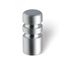 Immagine di pomoli s-1576 mm. 12 metallo argento alu 12 a:12 h:26                                                                                           