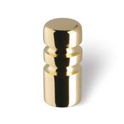 Immagine di pomoli s-1576 mm. 12 metallo ottone lucido 12 a:12 h:26                                                                                           