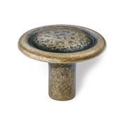 Immagine di pomoli s-1579 mm. 37 metallo ottone antico 36,5 a:36,5 h:28                                                                                           