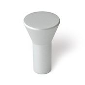 Immagine di pomoli s-1581 mm. 16 metallo argento alu 16 a:16 h:24                                                                                           