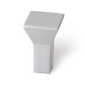 Immagine di pomoli s-1583 mm.  8 metallo argento alu 15,5 a:7,5 h:24                                                                                           