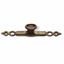 Immagine di pomoli s-1587 mm. 18 metallo ottone antico 127 a:18 h:23                                                                                           