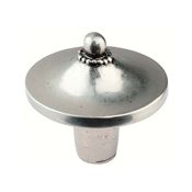 Immagine di pomoli s-1635 mm. 33 metallo argento antico 33 a:33 h:33                                                                                           