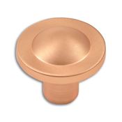 Immagine di pomoli s-1746 mm. 35 metallo rame sat. opaco 35 a:35 h:30                                                                                           