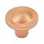 Immagine di pomoli s-1746 mm. 35 metallo rame sat. opaco 35 a:35 h:30                                                                                           