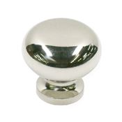 Immagine di pomoli s-1767 mm. 18 metallo nikel lucido 29 a:18 h:27                                                                                           