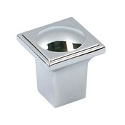 Immagine di pomoli s-1808 mm. 20 metallo cromo lucido 20 a:20 h:22,5                                                                                           