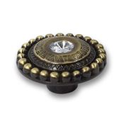 Immagine di pomoli s-2015 mm. 54 metallo ottone ant/trasp 54 a:54 h:30                                                                                           