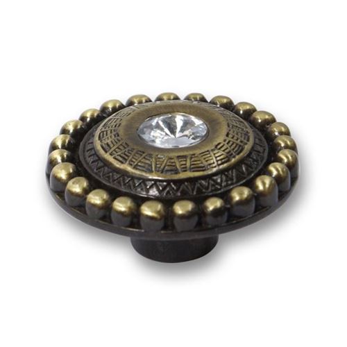 Immagine di pomoli s-2015 mm. 54 metallo ottone ant/trasp 54 a:54 h:30                                                                                           