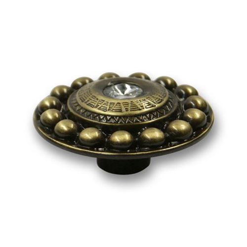 Immagine di pomoli s-2015 mm. 67 metallo ottone ant/trasp 67 a:67 h:32                                                                                           