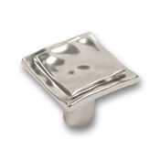 Immagine di pomoli s-2076 mm. 24 metallo argento opaco 24 a:24 h:21                                                                                           