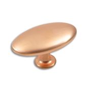 Immagine di pomoli s-2338 mm. 36 metallo rame sat. opaco 64 a:36 h:35                                                                                           