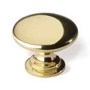 Immagine di pomoli s-487 mm. 24 ottone lucido 24 a:24 h:21                                                                                           