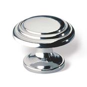 Immagine di pomoli s-489 mm. 26 metallo cromo lucido 26 a:26 h:21                                                                                           