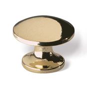 Immagine di pomoli s-490 mm. 25 metallo ottone lucido 25 a:25 h:20                                                                                           