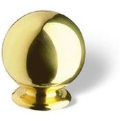 Immagine di pomoli s-523 mm. 25 ottone lucido 25 a:25 h:28                                                                                           