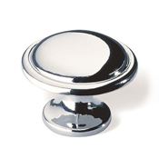 Immagine di pomoli s-549 mm. 28 metallo cromo lucido 28 a:28 h:22                                                                                           