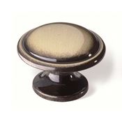 Immagine di pomoli s-549 mm. 28 metallo ottone antico 28 a:28 h:22                                                                                           