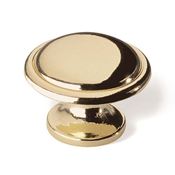 Immagine di pomoli s-549 mm. 28 metallo ottone lucido 28 a:28 h:22                                                                                           