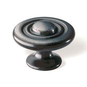 Immagine di pomoli s-565 mm. 18 metallo ferro anticato 30 a:18 h:21                                                                                           