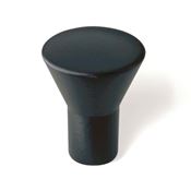 Immagine di pomoli s-819 mm. 16 metallo nero 16 a:16 h:20,5                                                                                           